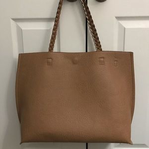 Lucky brand vegan leather reversible tote